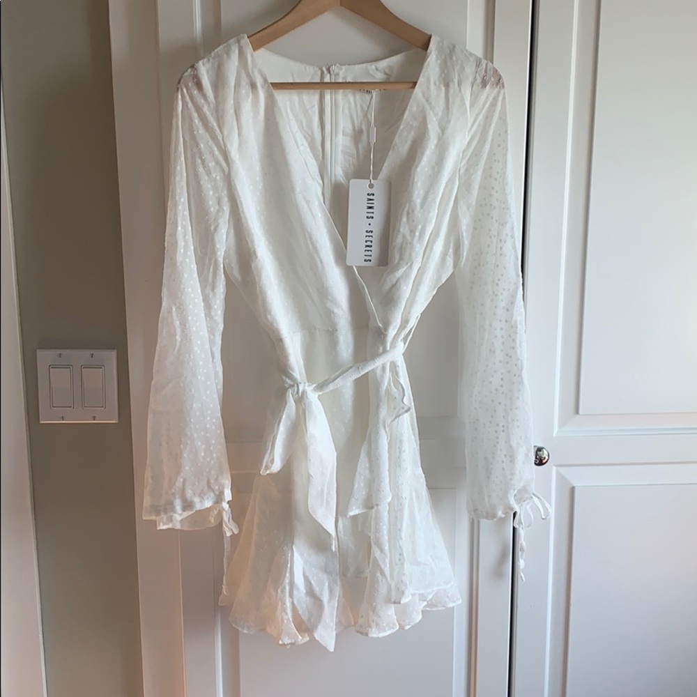 Saints + Secrets White Dress